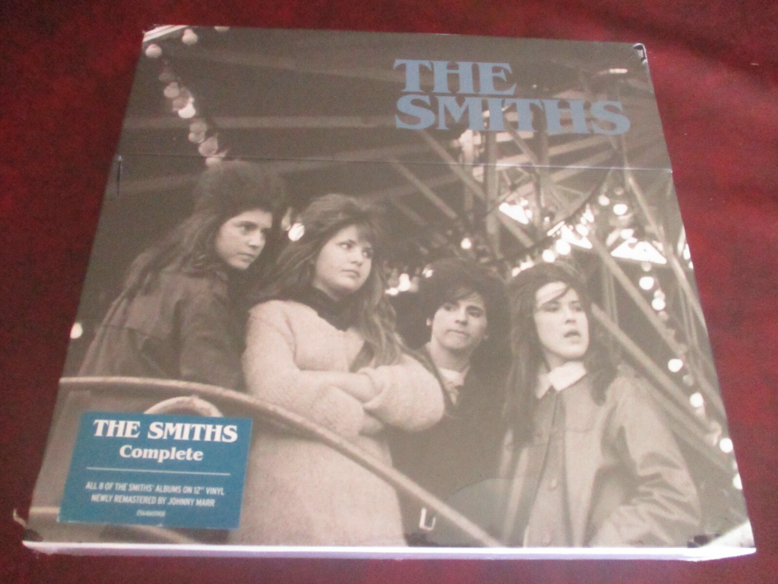 THE SMITHS COMPLETE 8 ALBUMS REMASTERED BY JOHNNY MARR UK RHINO RECORDS  RARE BOX