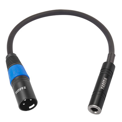 1/4 to XLR Cable,Balanced 1/4'' Female to XLR Male Stereo Audio Adapter,Quarter I