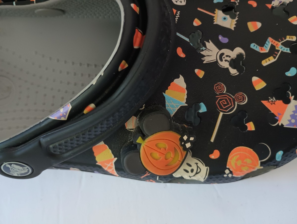Crocs Halloween Disney Parks US Size M9 W11 Snacks Treats Shoes