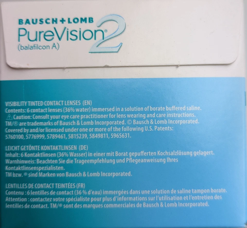 PureVision 2 HD 6er Box von Bausch + Lomb - Bild 2 von 2