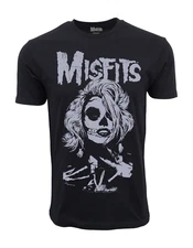 Misfits Skull Movie Star T-Shirt BLACK