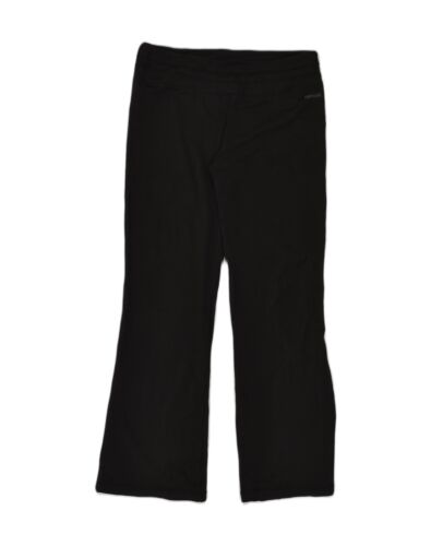 REEBOK Spodnie dresowe damskie UK 18 XL Czarne poliester AC08 - Zdjęcie 1 z 3