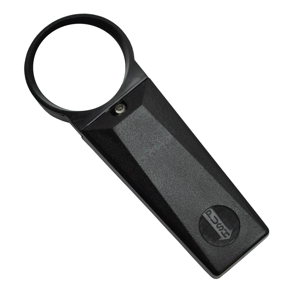 5 x Vergrößerung Lupe LED Leselupe Handlupe Juwelierlupe Lesehilfe schwarz - Bild 2 von 4