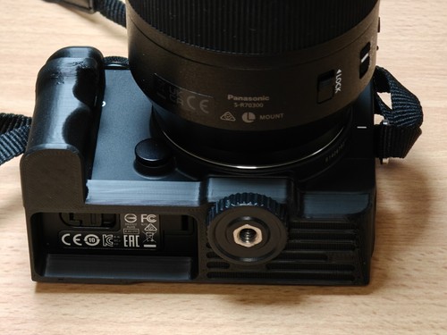Nylon-C-fiber or wooden /merisier Right Hand Grip Full frame Sigma FP Sigma FPL - Picture 3 of 45