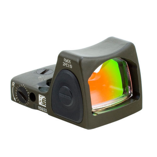 Trijicon RM06 OD Green Type 2 Adjustable LED Reflex Sight 3.25 MOA