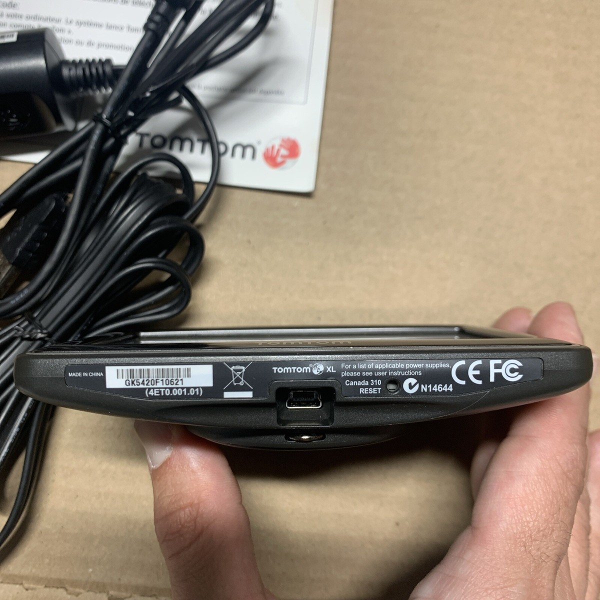 2010 NOS TomTom XL 350 TM GPS 4.3