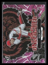 2023 Donruss Unleashed Pink Fireworks #8 Mick Abel