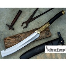 HellBoy Machete-Hellboy II Sword-handmade-Hunting-tactical machete-forged