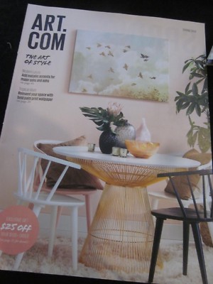 Art.com Catalog Spring 2018 The Art Of Style Tropical Allure  Modern Luxury New
