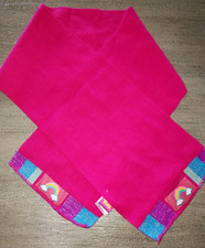 TROLLS girls BOLD PINK WINTER SCARF ONE SIZE FITS MOST rainbow CUTE 