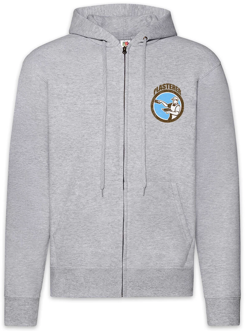 Plasterer Zipper Hoodie Stuckateur Handcraft Craft Craftsmen Artisan Artisans