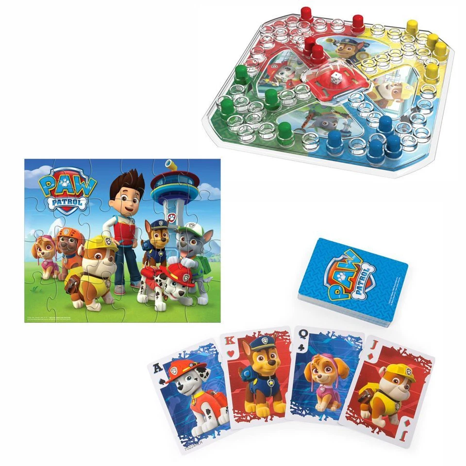 Spiele Set | 3 in 1 | Paw Patrol | Spinmaster | Kinder Familien Spiel - Bild 2 von 2