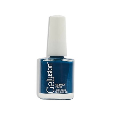 Gellusion Nail Polish Virgo Sept Deep Aqua Vegan 9 Free