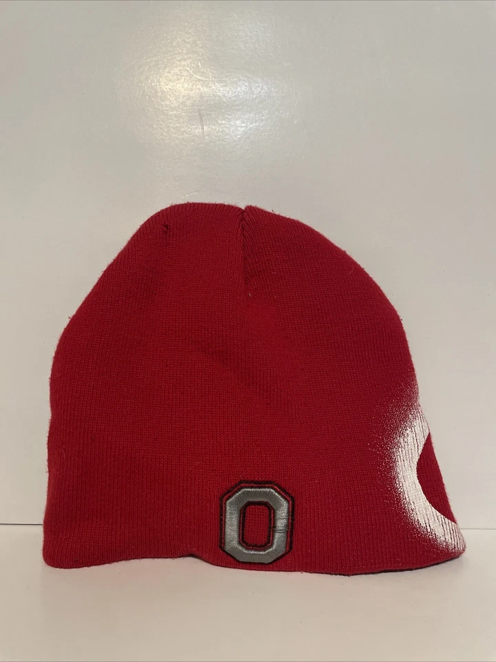 Vintage Top Of The World Ohio State Red Beanie Hat - Image 3 of 4