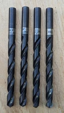 Set of 4 SKF England Machining Drill Bits Letter "U" HSS