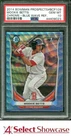 2014 BOWMAN CHROME BLUE WAVE REFRACTOR #BCP109 MOOKIE BETTS RC PSA 10