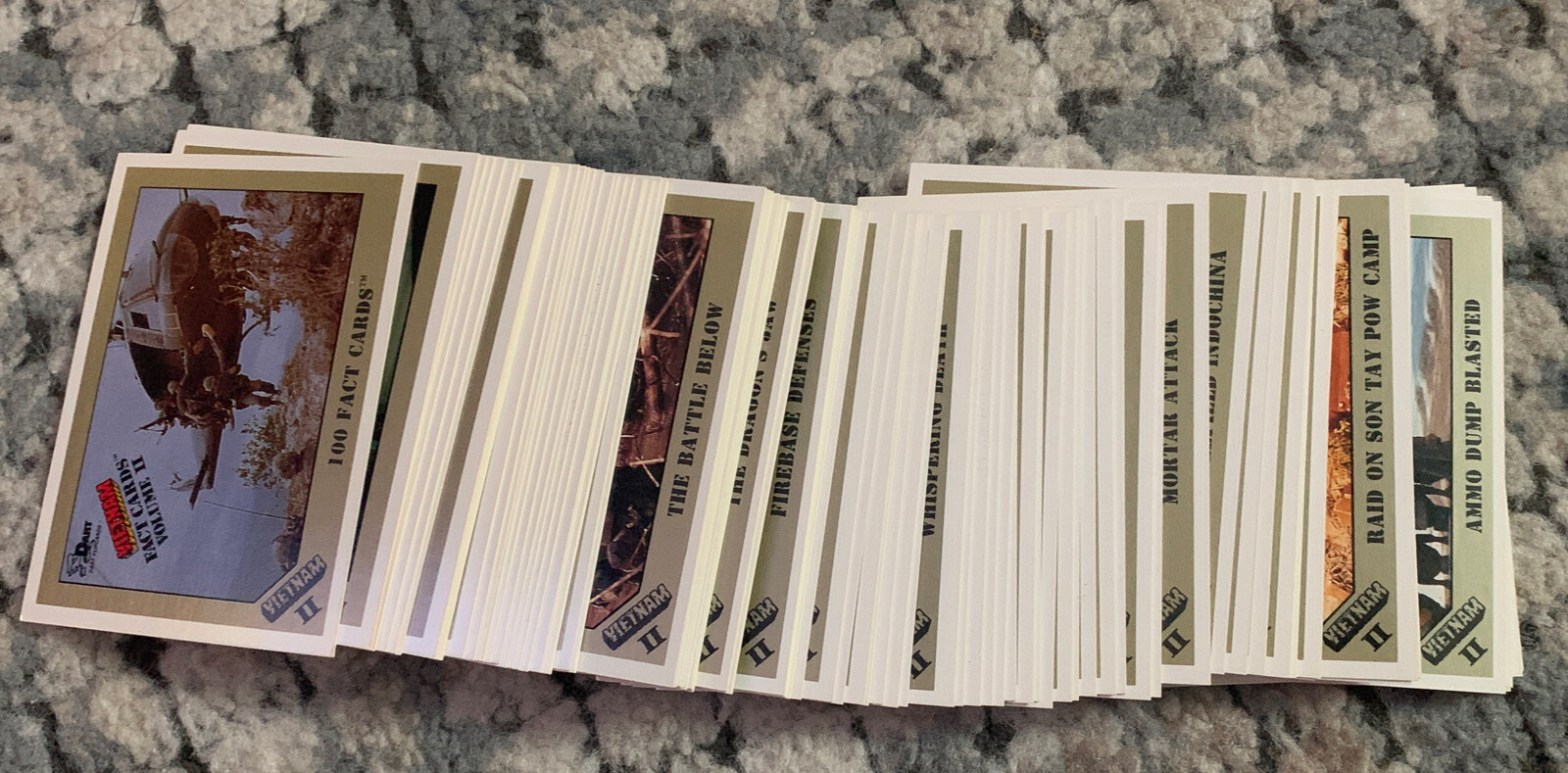 1991 Dart FlipCards VIETNAM VOLUME II Limited Edition Set /15,000 NM