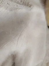 Angora Sweater Blended Women Fuzzy Jumper Fluffy Sexy Mesh Pullover Knit