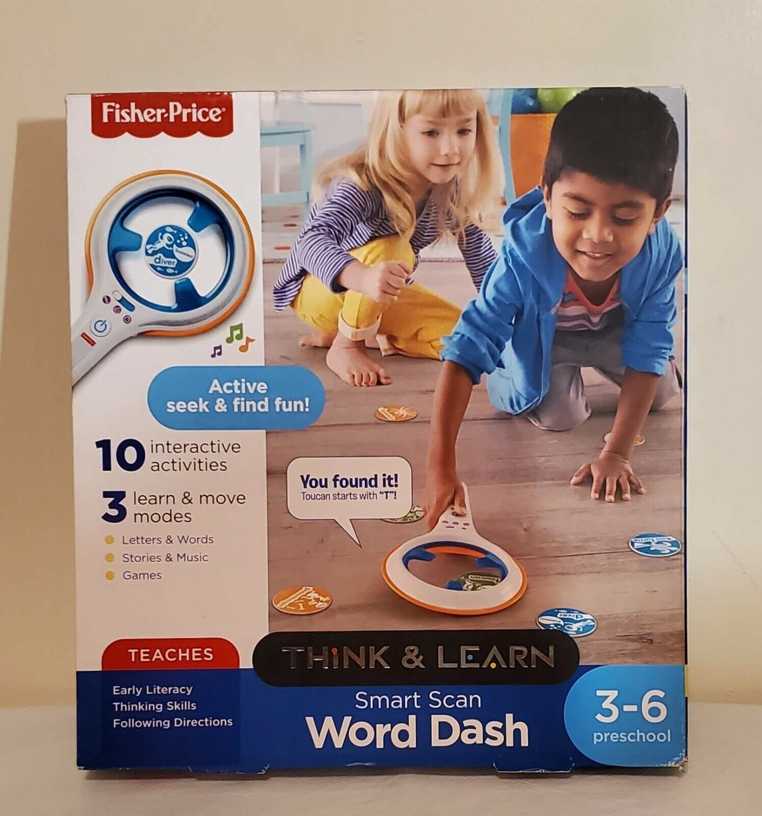 Fisher-Price Think & Learn Smart Financial sales sale Scan Word Discount mail order DKT59- for Great Dash