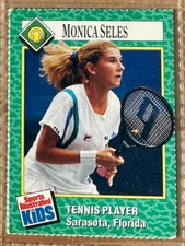 Vintage 1990 Monica Seles Sports Illustrated For Kids Trading Card #156 RARE