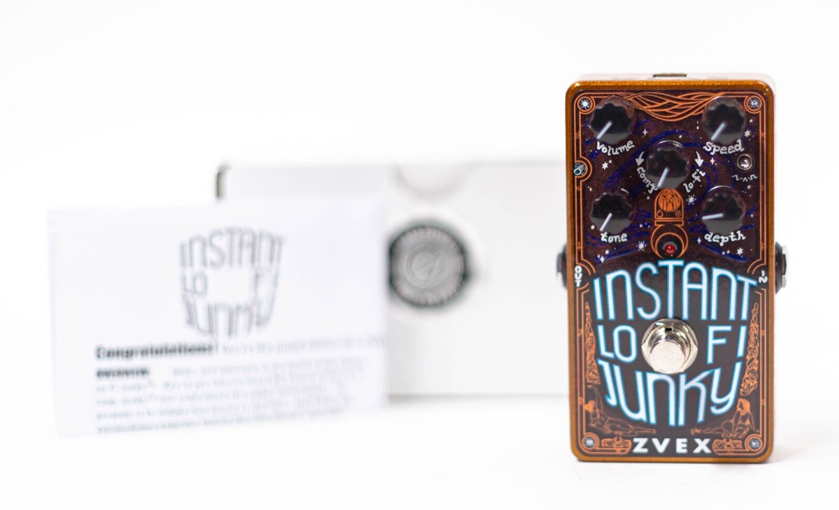 ギター Z.Vex Instant Lo-Fi Junky Vexter Serie Instant Lo-Fi Junky Vertical — ZVEX Effects