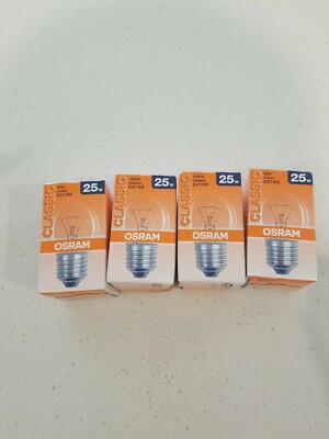 Лампа p cl 25bт е-27 шар прозр. Osram прозрачные (4050300322704)