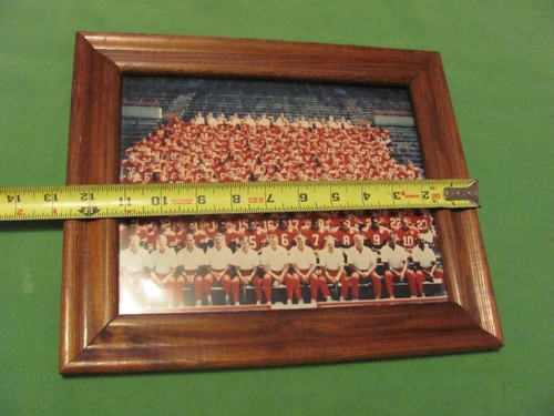 Vintage Nebraska Cornhuskers National Champions, 12.5" x 10.5" Color Team Photo. - Picture 3 of 5