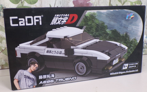 CaDA® Initial D Toyota Trueno AE86 Model JDM Official Licensed Building Toy Car - Picture 4 of 12