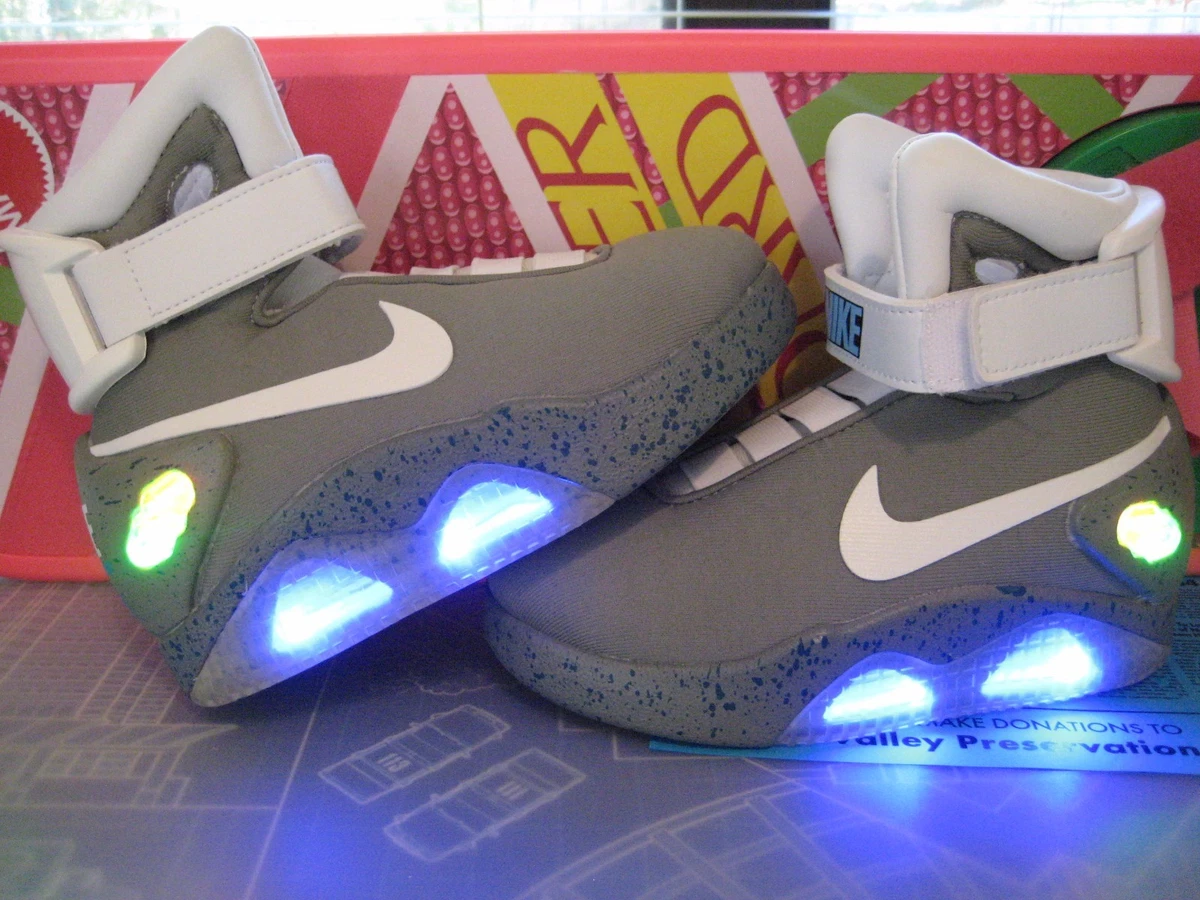 Back to the Future - KIDS Mag Upgrade Swoosh Decals - Shoes Not Included | eBay