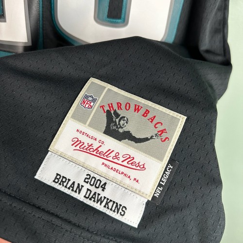 Brian Dawkins 2004 Mitchell & Ness Eagles Herren Throwback Split Legacy Trikot SM - Bild 6 von 9