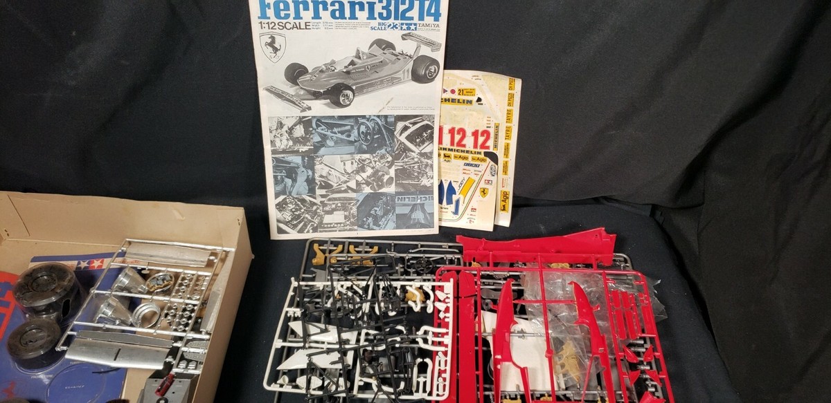 タミヤ フェラーリ 312 T4 1/12 スケール プラモデル Tamiya Ferrari 312T4 1979 1/12 Big Scale Model Kit | eBay