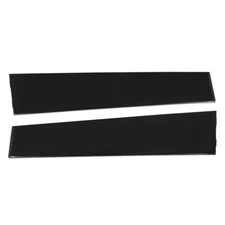 Fit For 2011-2019 Jeep Grand Cherokee Rear Door B Pillar Window Trim Black 2pcs