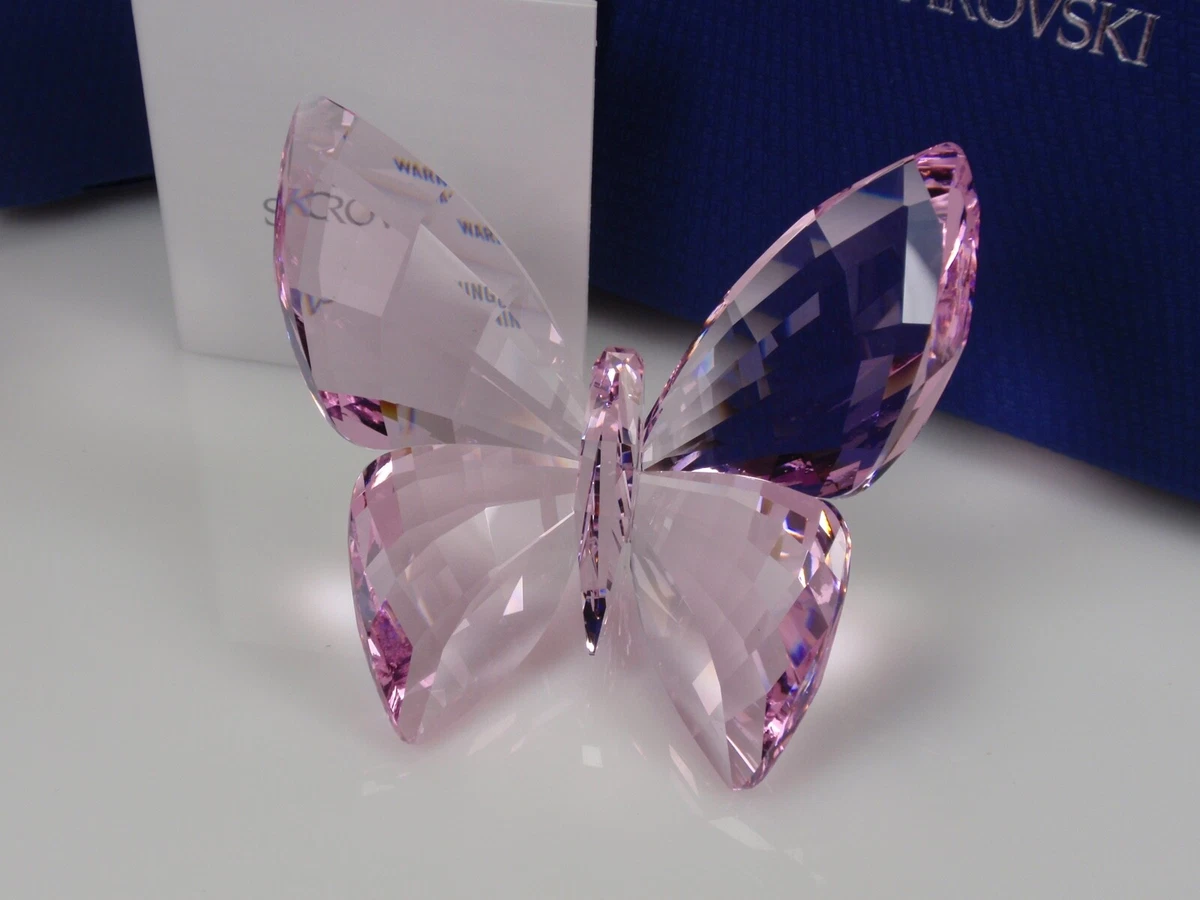 品多く SWAROVSKI Butterfly Rosaline Large 置物 - education.semel