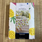 Mainstays Pineapple & Watermelon PEVA Vinyl Tablecloth 70” Round 