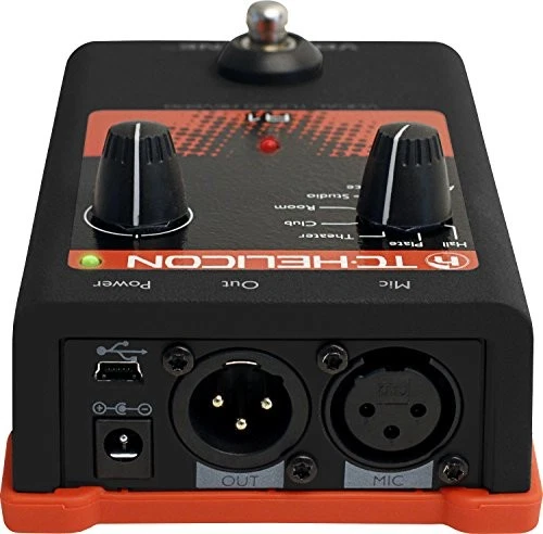 TC Helicon VOICETONE R1 Single-Button Stompbox for Studio-Quality Live Vocal - Image 3 of 4