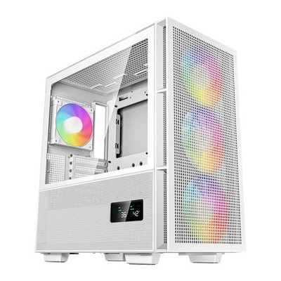 Deepcool CH560 Digital WH Mesh weiß ATX PC-Gehäuse