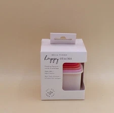 Happy Stacks Stacking Squares 3" x 10.5" New Bella Tunno