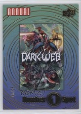 2022 Marvel Annual Number 1 Spot Gold 15/25 Spider-Man Dark Web #1 #N1S-5 10h2