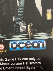 NES ~ THE ADDAMS FAMILY ~ Nintendo Game 3 Screw NES-6Z-AUS Game Cart Only Pal A