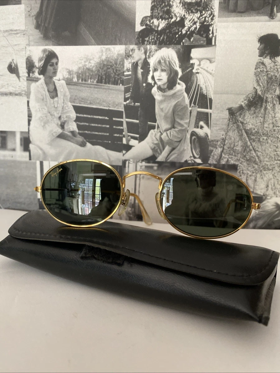 Ray-Ban Metal Frame Oval Vintage Sunglasses for sale | eBay UK