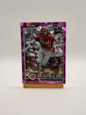 2026 Topps Series 1 Elly De La Cruz Pink Diamante Foil #150