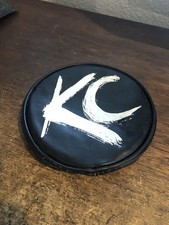 Kc Hilites 6in. Round Soft Cover Solo - Black Wwhite Kc Logo 1 Only