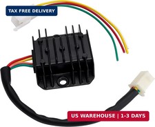 Rectifier 4 Wires Voltage Regulator Replacement for Boat Motor ATV GY6 50 150cc