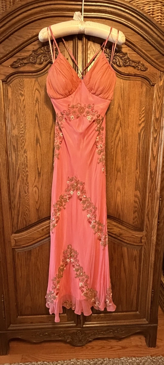 light yellow satin dress Yellow Sleek Satin V-Neck Dress For Prom With Beading And Lace-Up Back
