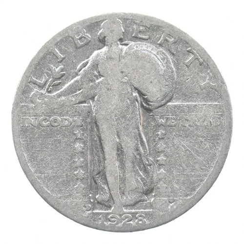 1928-D Standing Liberty Quarter Estate Coin Collection *326