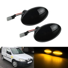 Seitenblinker Rechts + Links für Opel Corsa C X01 09.2000-2009 Blinker Schwarz