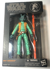 Star Wars Black Series Greedo 07 6  Action Figure Orange Line Hasbro 2013 Sealed