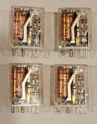 (4) POTTER & BRUMFIELD R10-E1-Y2-J5.0K RELAYS - LOT OF 4 - New- Free Shipping
