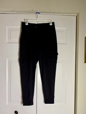 Mondetta Black Cargo Joggers Size Small