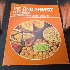 Vtg Betty Crocker Pie Pastry Cookbook 1974 General Mills Appetizers Main Dessert